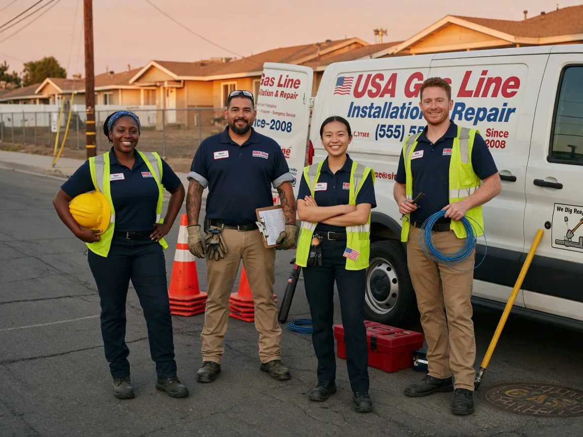 Gas Line Installation company in Bay City, WI